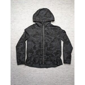 Lululemon Women's Pack It Up Jacket‎ Incognito Camo Grey - Size 6